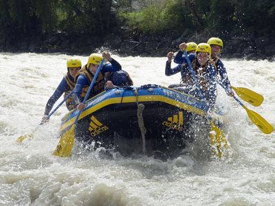 Rafting in the Tyrolean Oberland