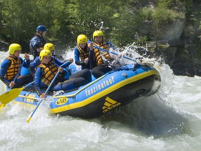 Rafting in the Tyrolean Oberland
