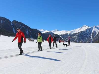 Cross-country skiing in Pfunds