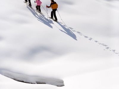 Snowshoeing in the Tyrolean Oberland
